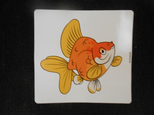 Ryukin fancy goldfish sticker - ryukin,