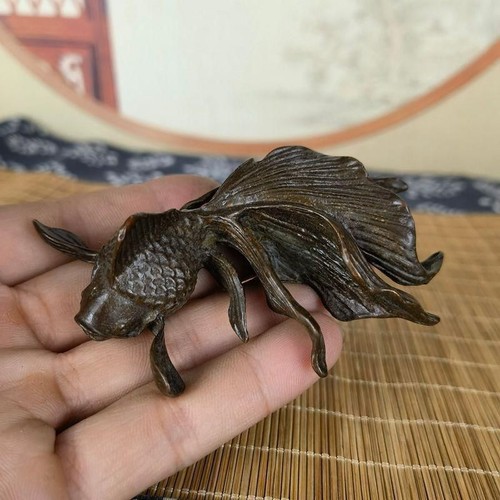 Japanese paperweight goldfish - japanese,